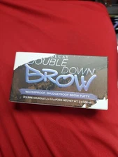 Urban Decay Double Down Brow Putty Full Size Brunette Betty Warm Brown 🔥 