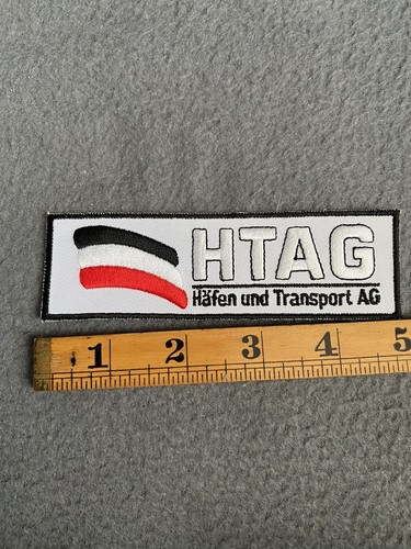 HTAG Häfen und Transport AG Patch German Maritime Boat Ship Company B8