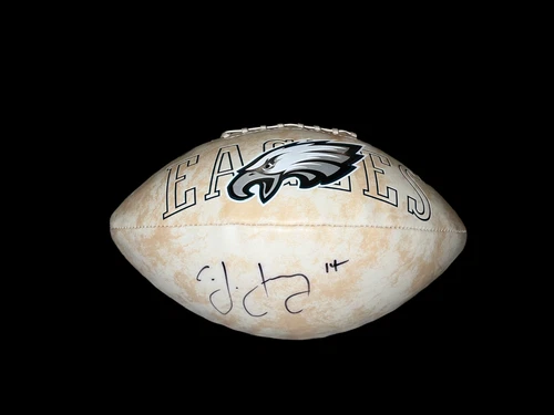 Philadelphia Eagles #14 AJ Feeley Signed / Autographed Football