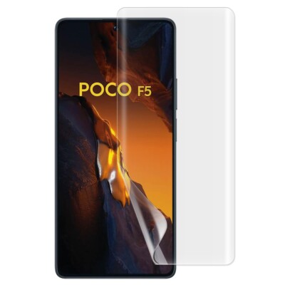 Explosion-proof Shatterproof Soft Hydrogel Screen Protector for Xiaomi Poco F5