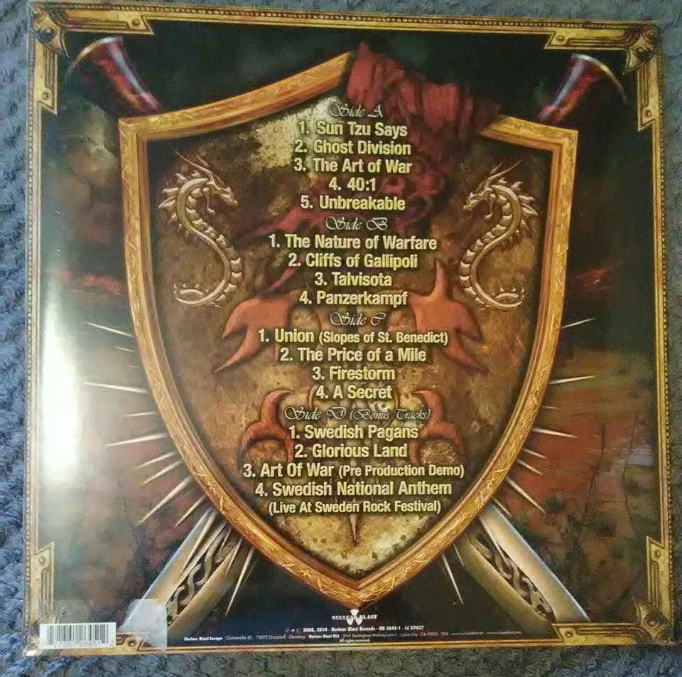 Sabaton The Art Of War Re-Armed Vinyl - Image 2 of 4
