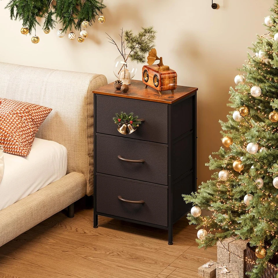 卧室床头柜梳妆台小型梳妆台抽屉柜茶几 — 第 2/4 张图片