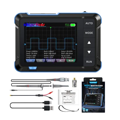 MARKENLOS FNIRSI DSO153 2in1 Digital Portable Oscilloscope Signal Generator 1MHz Bandwidth
