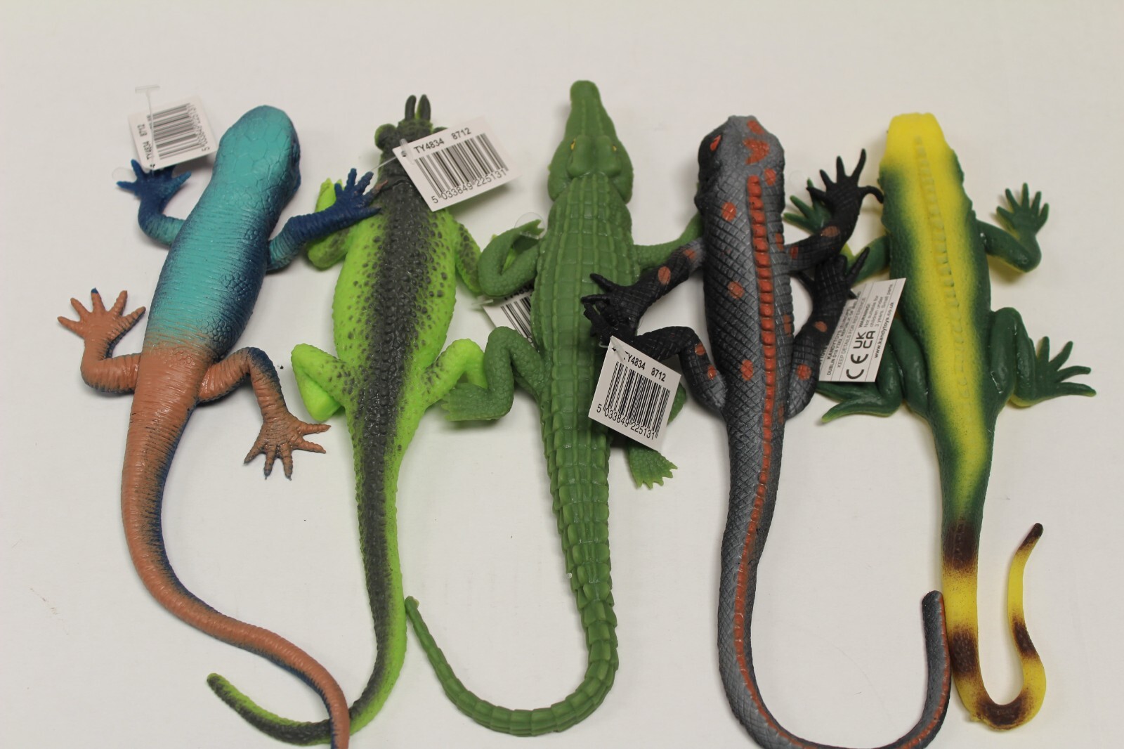 Stretchy Squishy Lizard Toy Fiddle Fidget Stress Sensory Toy Autism