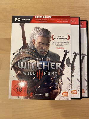 The Witcher 3 Wild Hunt PC DVD-Box