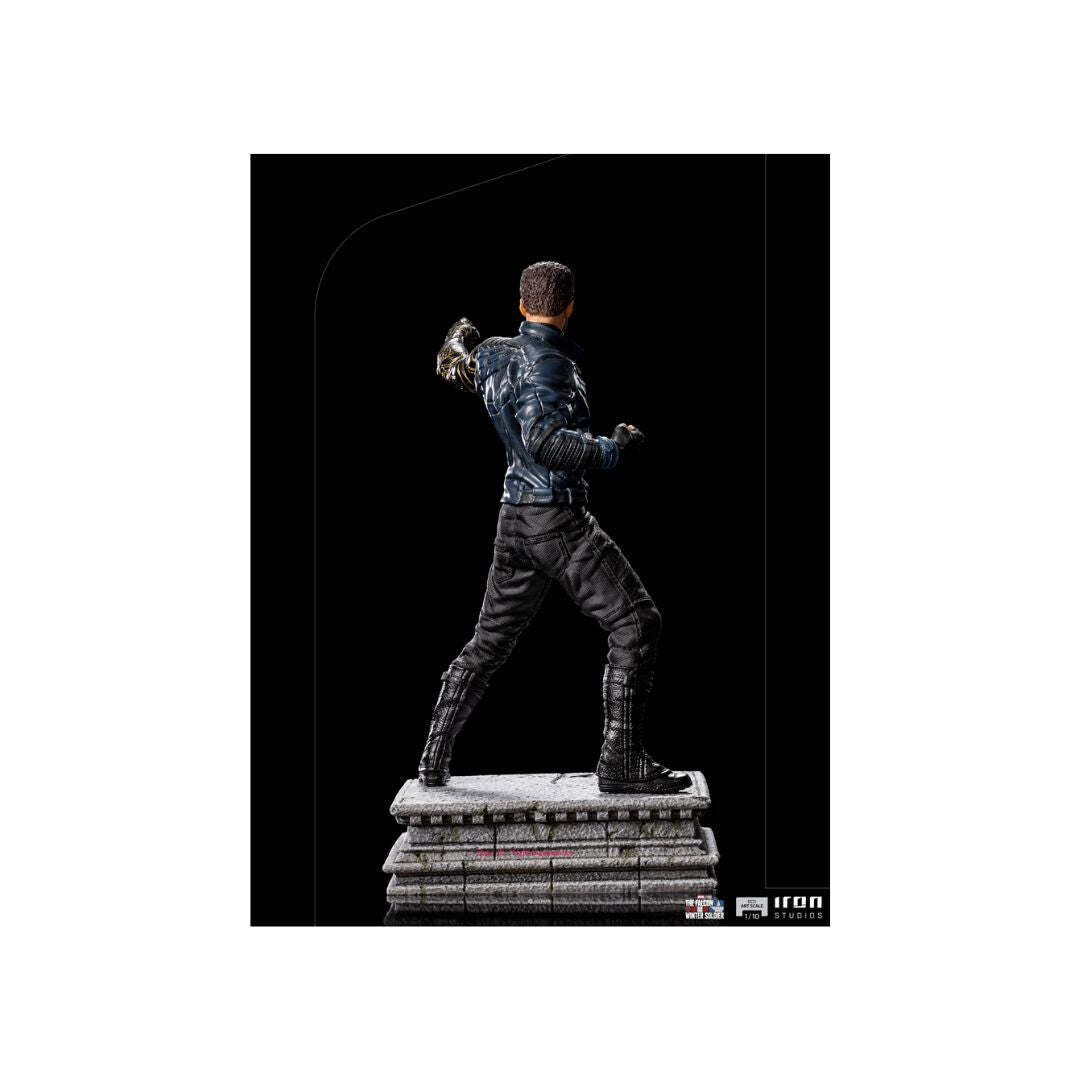 NIB Iron Studios The Falcon Winter Soldier Bucky Barnes 1/10 Art