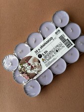 30x Scented Tea Lights IKEA  mini candles - lilac lush spring smell 