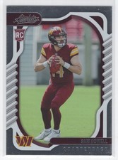 #105 2022 Absolute BASE ) Sam Howell RC Washington Commanders
