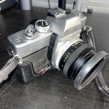 Minolta SRT 100 35mm Camera w/ MC Rokkor-PF 55mm f/1.9 Lens Tested