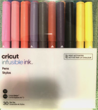 Cricut Infusible Ink Pen Set 30 Pack Explore Air 2 Maker Pens