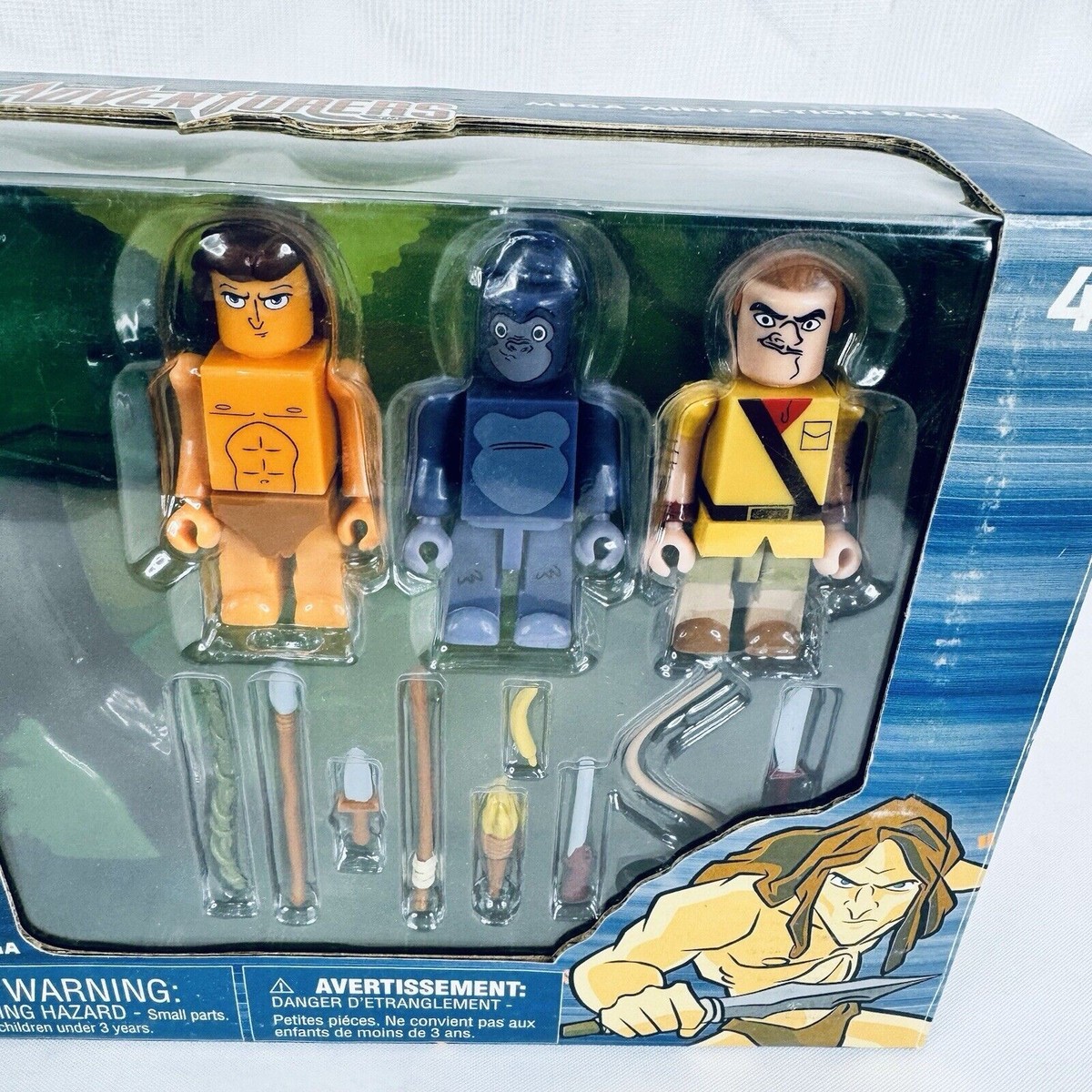 ディズニー アドベンチャーズシリーズ メガミニズアクションセット ターザン Disney Adventures Tarzan Mega Minis Action Pack Store