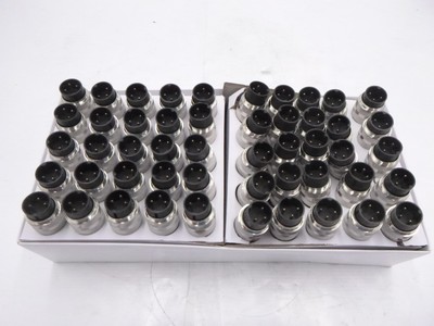 50 Pack Binder 09-0305-00-03 M16 IP40 Male Cable Connector 3 Contact  Unshielded