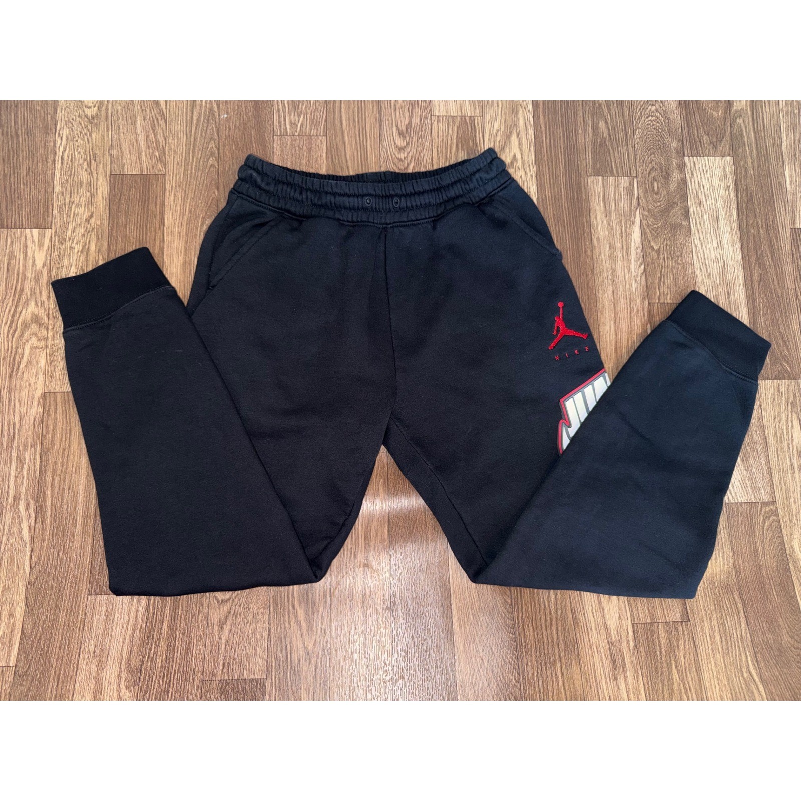Jordan Boys XL Black Jumpman Fleece Jogger Pants A968-023