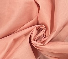 5 Yard PEACH Cotton Fabric 60  Width