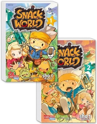 Snack World Komplettpack 1-2 Fantasy-Mini-Serie für Kids und Gaming-Fans ab 8...