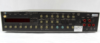 HP 3455A Digital Voltmeter Precision Bench DVM AC DC Measurement Instrument