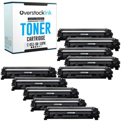 OSI 10-Pack Replacement Canon 2168C001 Cartridges for imageCLASS MF269dw MF267dw