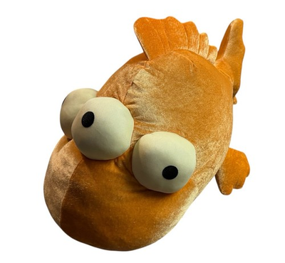 #ad #ad The SIMPSONS Large 24quot; Blinky The 3 Eyed Goldfish Plush Universal Studios 2017 $36.00