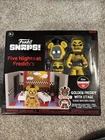 Funko Fnaf Snap: Five Nights at Freddy's - Golden Freddy with Stage