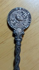 Vintage Collectible Souvenir Spoon  North Dakota Federation of Garden Clubs 1976