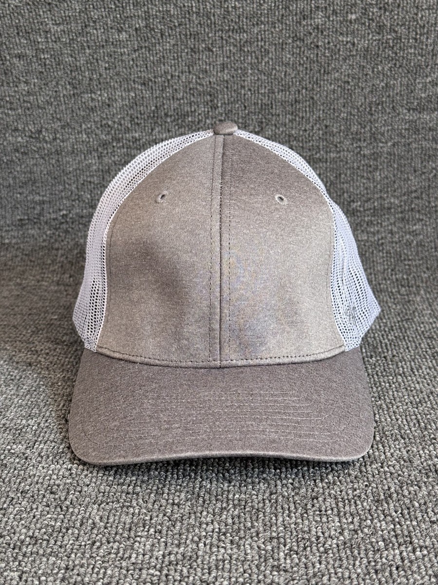 47 Brand T792 Trucker Snapback Hat Gray White One Size