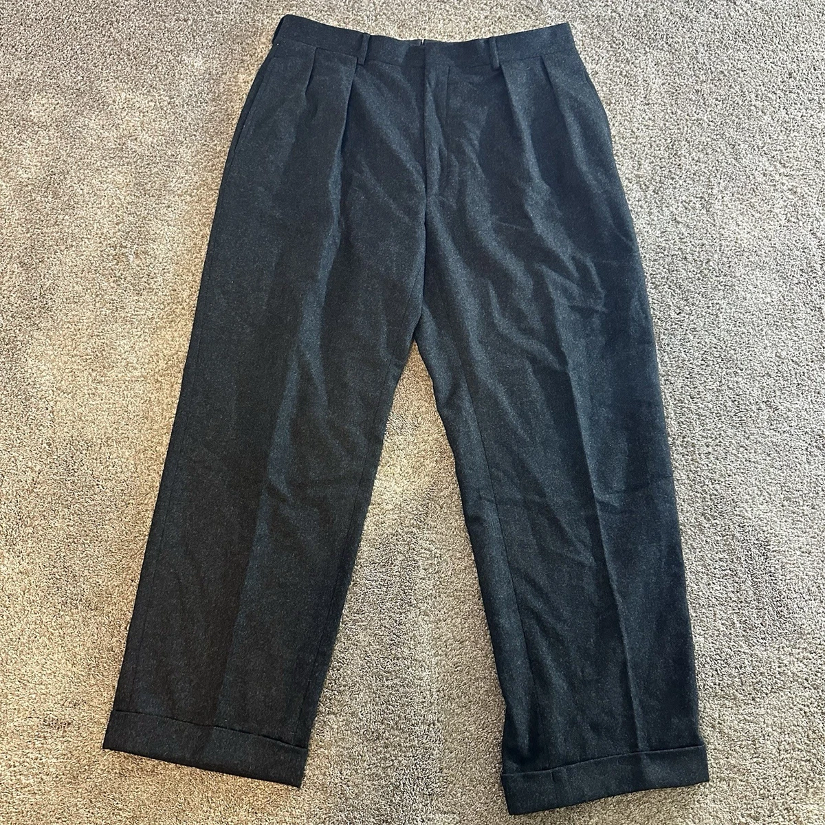 Polo Ralph Lauren Wool Gray Pants for Men for sale | eBay