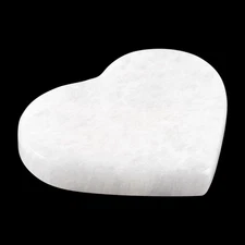 Selenite Charging Plate Heart, Cleansing, Protection, Healing Crystal Gift