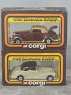 Vintage Corgi Cars Of The 50s Mercedes 300SC X2 Models Both Mint In There Boxes.