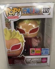 FUNKO POP SDCC 2026 DOFLAMINGO FLOCKED #2327 EXCLUSIVE CON STICKER