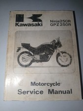 Kawasaki GPZ250R Ninja 250R Year 1986-7 Genuine Workshop Manual