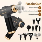 99 Speed Fascia Massage Gun Deep Tissue Percussion Muscle Massager 5 Heads