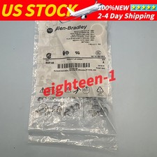 Allen Bradley 800F-N8 Round Closing Plug Grey Ser A New Sealed Fast Ship