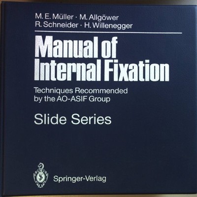 Manual of INTERNAL FIXATION: Techniques Recommended by the AO-ASIF Group: Legend