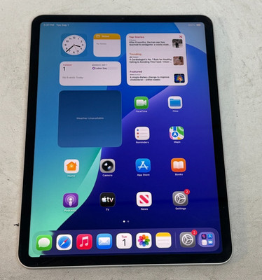 Apple iPad Pro 11 1st Gen 11'' (64GB Storage - Silver - MTXP2LL/A - iOS 26)
