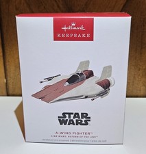 New Star Wars A-WING FIGHTER Hallmark Keepsake Ornament 2025 Return Of The Jedi