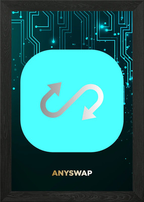 Gerahmtes Wandbild Crypts Currency Poster Leinwanddruck Bild
