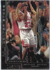 Rare 1999-00 Upper Deck Ovation MICHAEL JORDAN Center Stage #CS5 - 90's insert