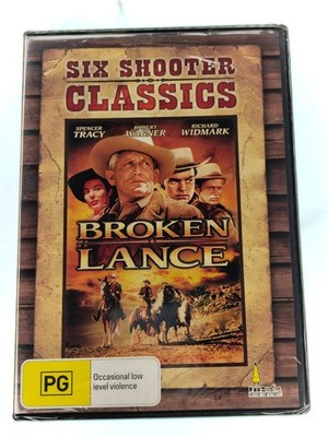 Broken Lance (DVD, 1954) New Sealed Region 4