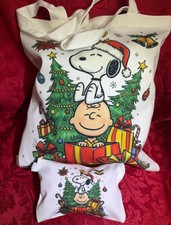 Custom Christmas Tote Bag with Matching Min Bag