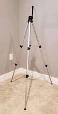 Samsonite Camera Tripod Lightweight Silver Aluminum Adjustable Collapsible 32"
