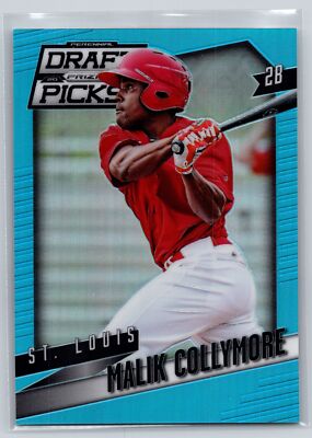 2014 Panini Prizm Perennial  #85 Malik Collymore Prizms Powder Blue #/199