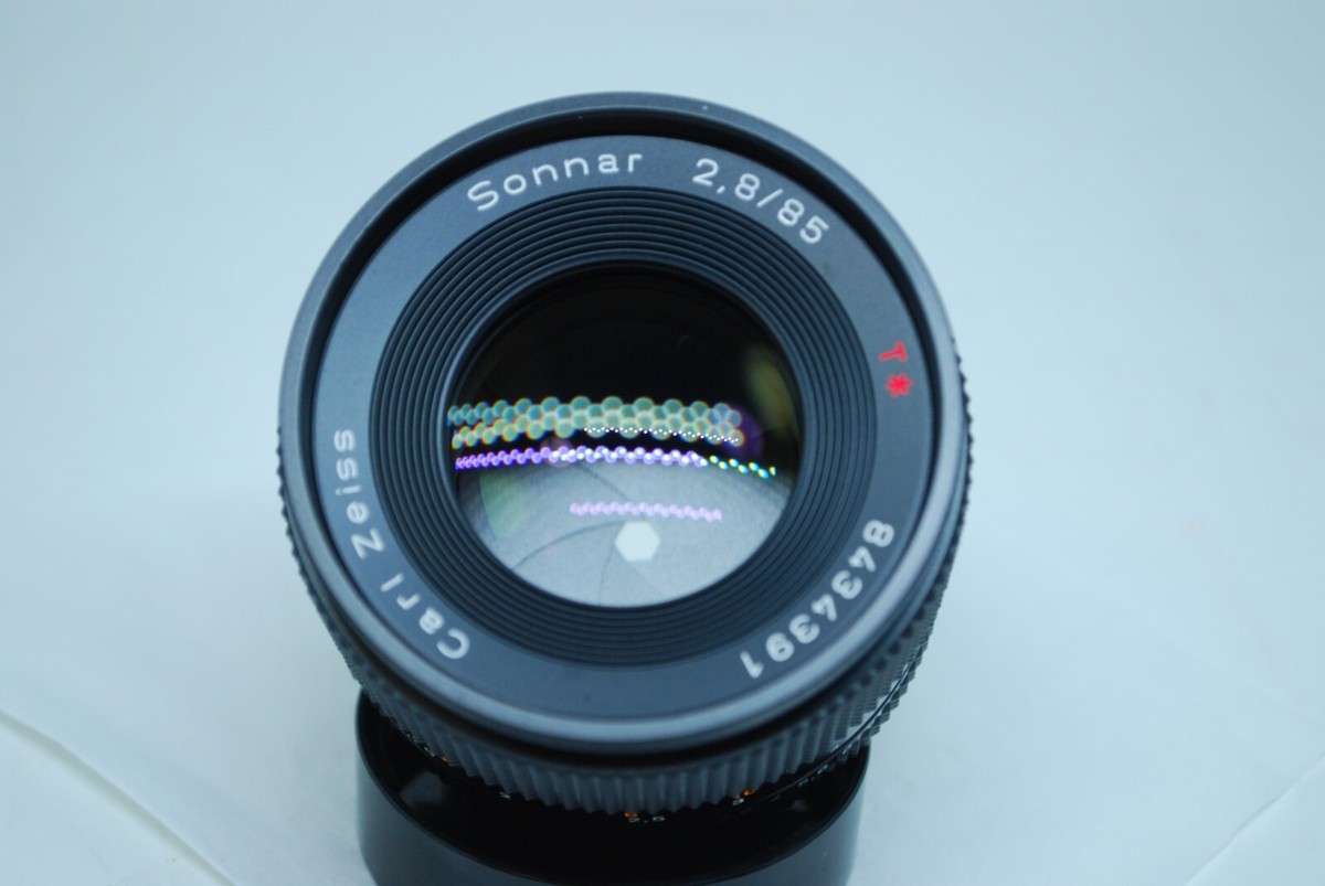 NEAR MINT】Contax Carl Zeiss Sonnar T* 85mm F2.8 MMG GERMANY NEAR MINT】Contax Carl Zeiss Sonnar T* 85mm F2.8 MMG GERMANY