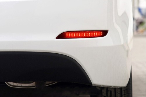 For Hyundai Elantra 2014-2016 LED Rear Bumper Brake Tail Light Signal Lamp DRL - Picture 8 of 20