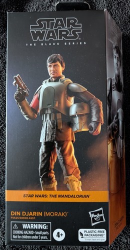 Hasbro Star Wars The Black Series Din Djarin (Morak) 6" Collectible Figure - 第 1/2 張圖片