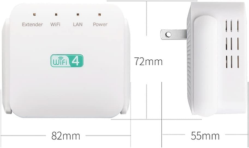 Net Boost, Netboost Wifi Extender 2024, Wifi Booster Signal Booster, Wifi Range - Photo 6/12