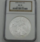 2008 American Silver Eagle - NGC MS70 (512)