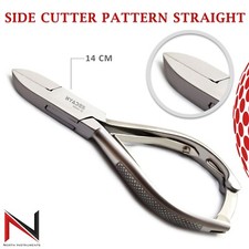 Side Cutter Pattern Handle Straight Chiropody Manicure Podiatry Nail Care Tool