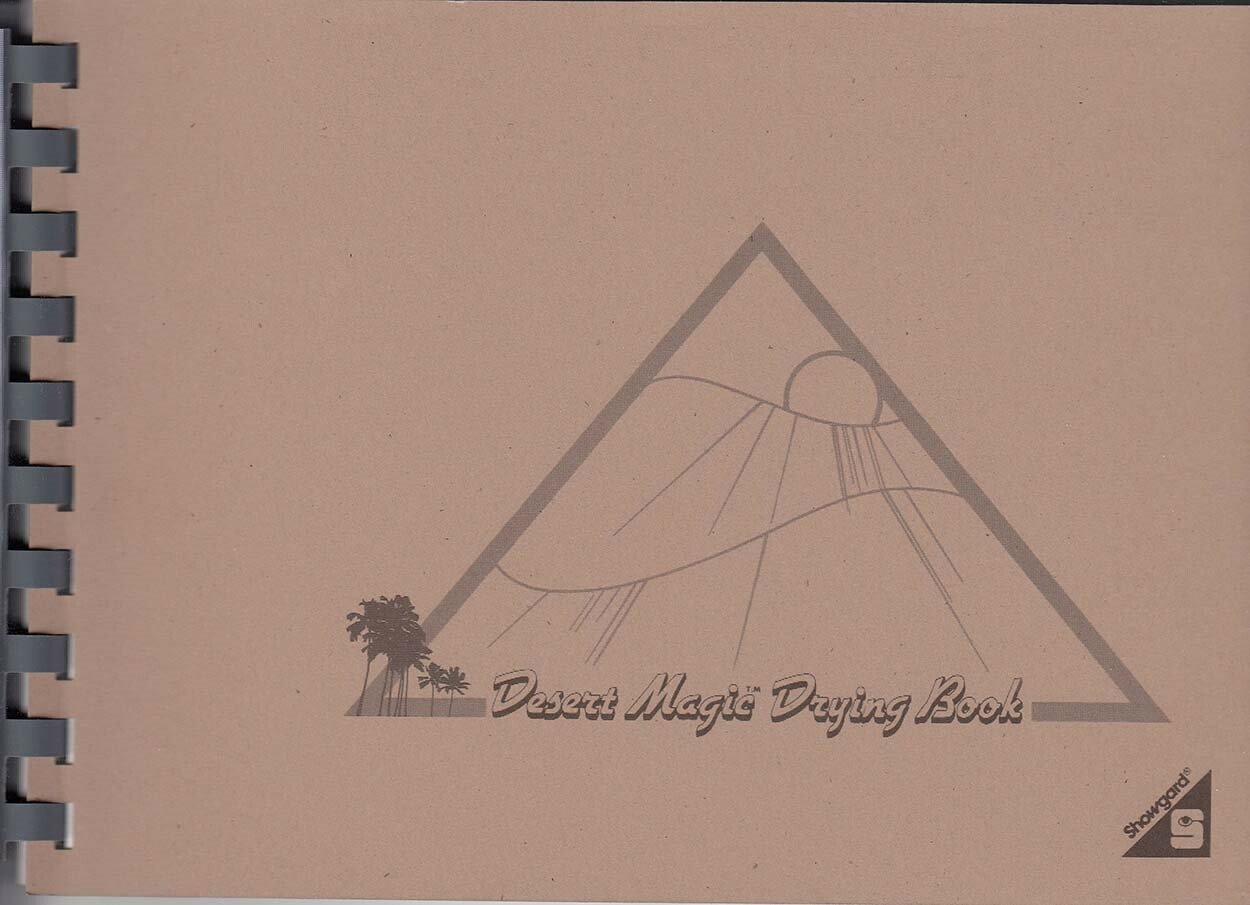 Small Stamps Drying Book Showgard Desert Magic 8.5 x 5.5 Best Quality