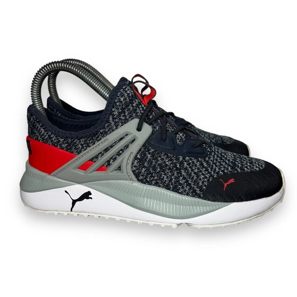 Puma Pacer Future Navy / Grey / Red 385579-01 Youth 3 - Image 4 of 4