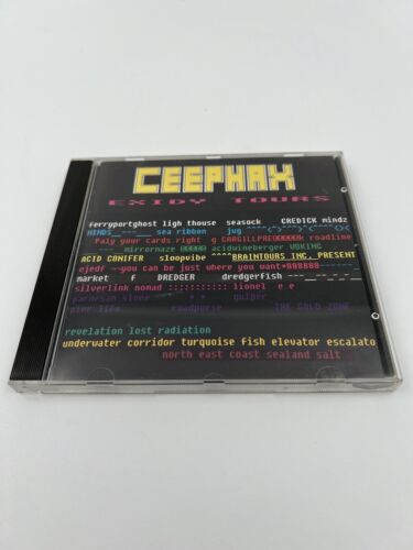 *Rare* Ceephax Acid Crew - Exidy Tours CD - FSK012CD - Picture 1 of 8